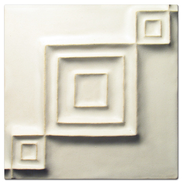 Syncopation 6x6 inch Anciet White