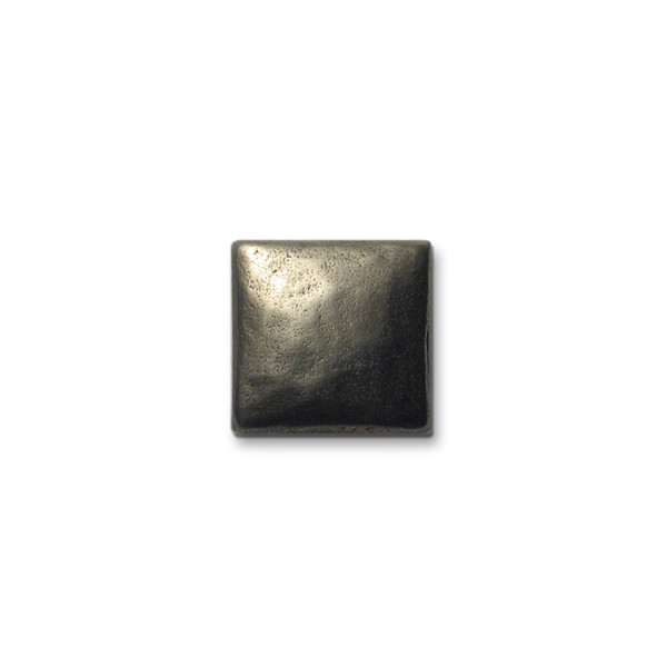 Cabochon 1x1 inch White Bronze