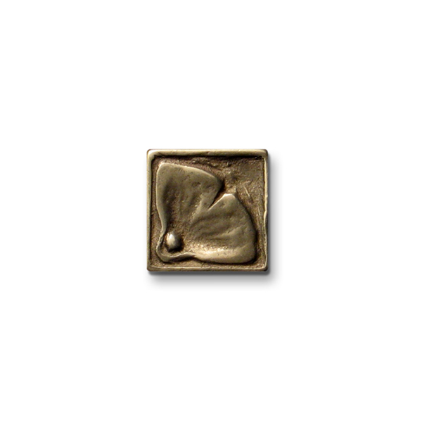 Moon Blossom 1x1 inch Traditional Bronze