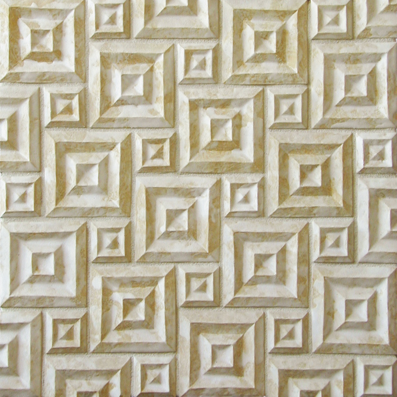 Shadow Square windmill pattern in Primal White